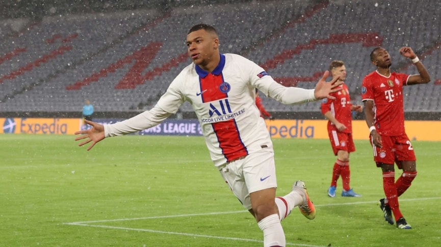Mbappe đã có một trận đấu bùng nổ. Ảnh: internet