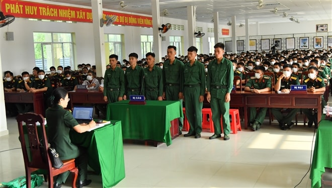 Hình ảnh phiên xét xử. Ảnh: vtc.vn