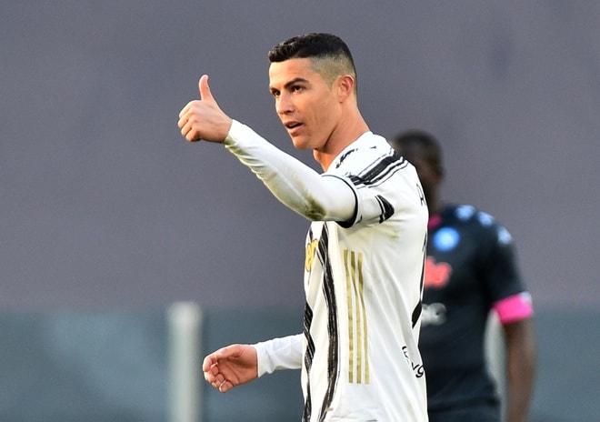 Ronaldo tiếp tục thể hiện phong độ ghi bàn trong màu áo Juventus. Ảnh: Reuters