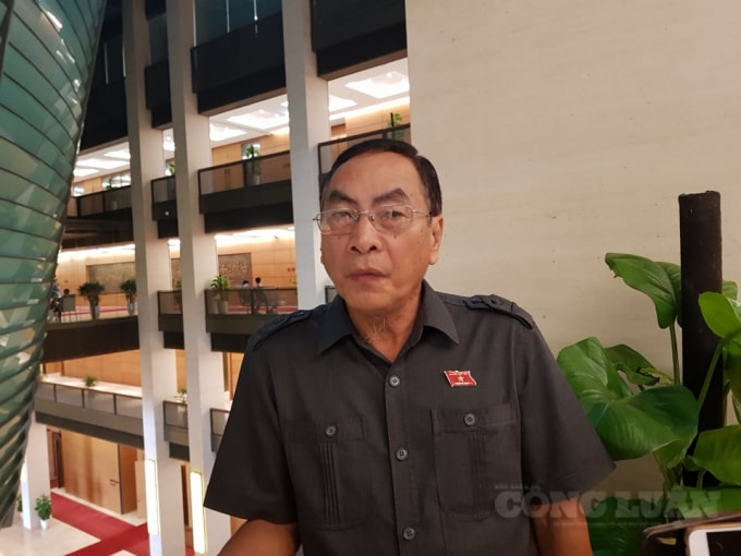 Đại biểu Phạm Văn Hòa (đoàn Đồng Tháp, Ủy viên Ủy ban Pháp luật của Quốc hội)