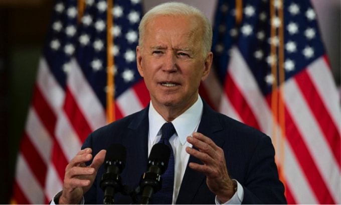 Tổng thống Mỹ Joe Biden đề xuất gói đầu tư cơ sở hạ tầng trị giá 2.250 tỷ USD. Ảnh: Getty.