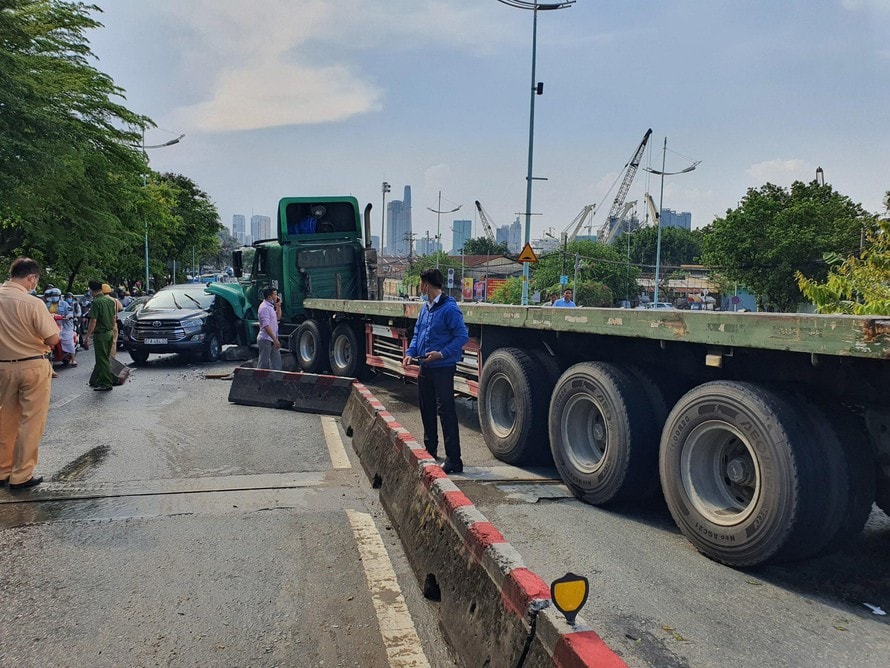 Hiện trường tai nạn. Ảnh: tienphong.vn