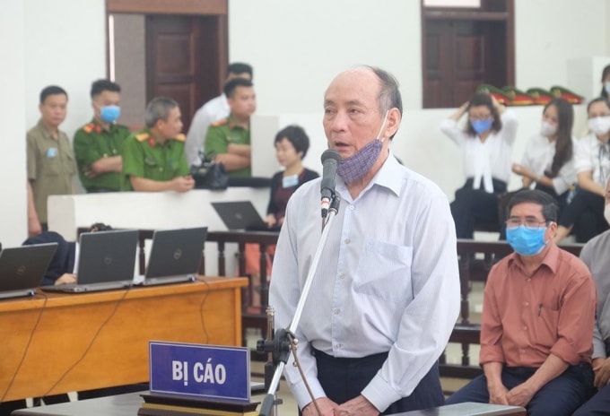 Bị cáo Trần Trọng Mừng, cựu TGĐ Công ty CP Gang thép Thái Nguyên.