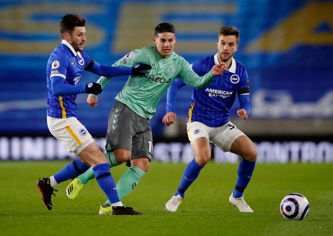 Everton giậm chân ở vị trí thứ 8 với 48 điểm. Ảnh: Reuters