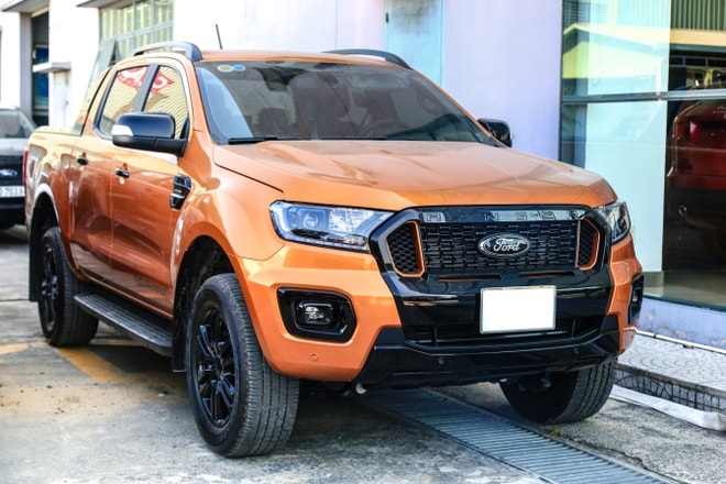 Xe bán tải Ford Range bất ngờ đứng top 1. Ảnh: PV