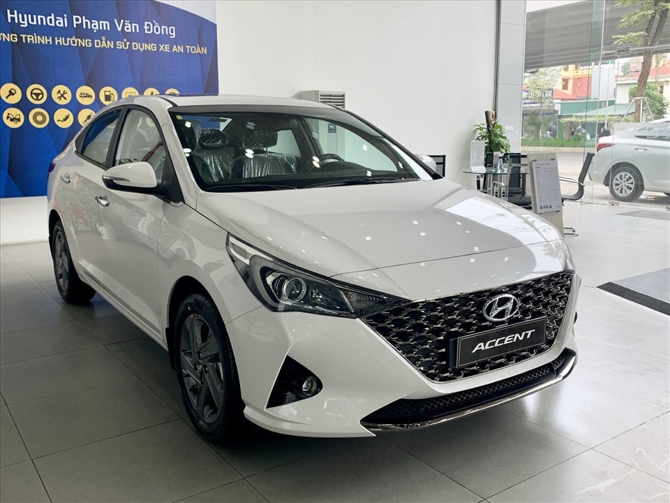 Hyundai Accent đứng vị trí thứ 2. Ảnh: PV