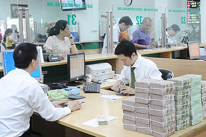 Giai đoạn 2016-2020, tổng thu NSNN đạt 6,89 triệu tỷ đồng. Ảnh TL