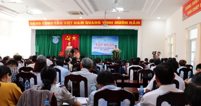 Công tác tập huấn tiêm vaccine tại Đồng Nai ngày 9/4
