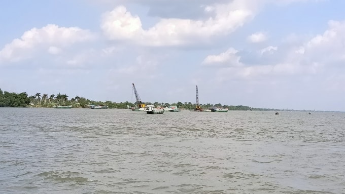 Mỏ cát Bình Phước Xuân có diện tích 60,3 ha, trữ lượng dự kiến khai thác khoảng 2.372.500 m3