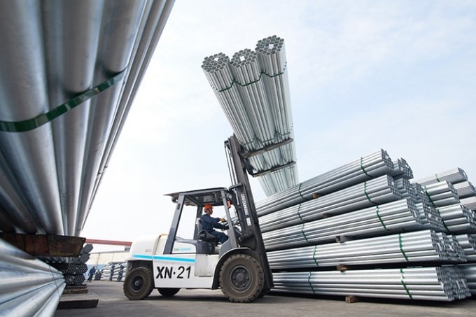 Sản phẩm ống thép đạt hơn 90.000 tấn, tăng 73% so với cùng kỳ năm 2020