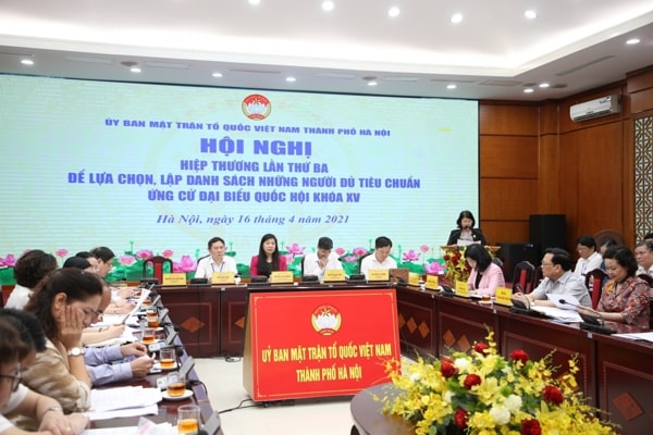 Ủy ban MTTQ TP Hà Nội tổ chức Hội nghị hiệp thương lần 3