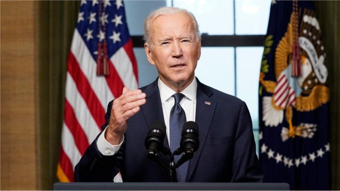 Chính quyền của Tổng thống Joe Biden vừa áp đặt hàng loạt biện pháp trừng phạt Nga, nhưng quan chức Iran cho rằng điều này sẽ khiến các quốc gia châu Á và Nga xích lại gần nhau hơn - Ảnh: Getty