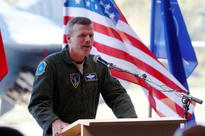 Tướng Không quân Tod Wolters. Ảnh: Reuters