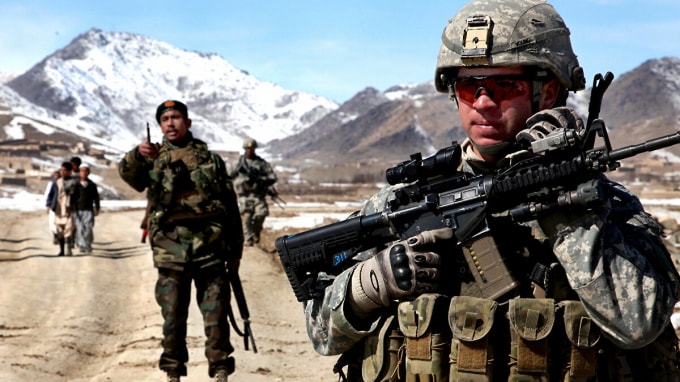 Mỹ quyết định rút quân khỏi Afghanistan sau hai thập kỷ - Ảnh: USArmy