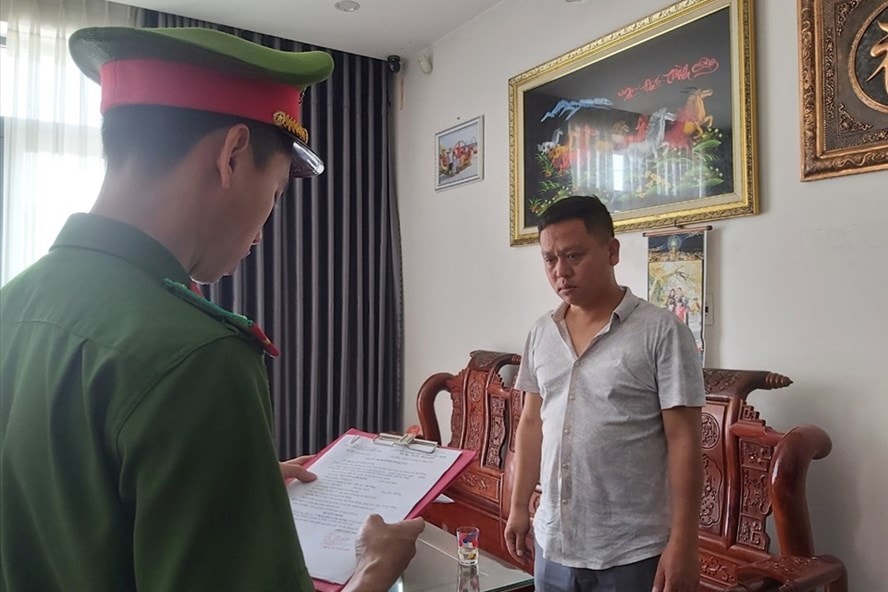 Nguyễn Lâm Xinh từng có tiền án lừa đảo, hiện là giám đốc một công ty tại Đà Nẵng. Ảnh: laodong.vn