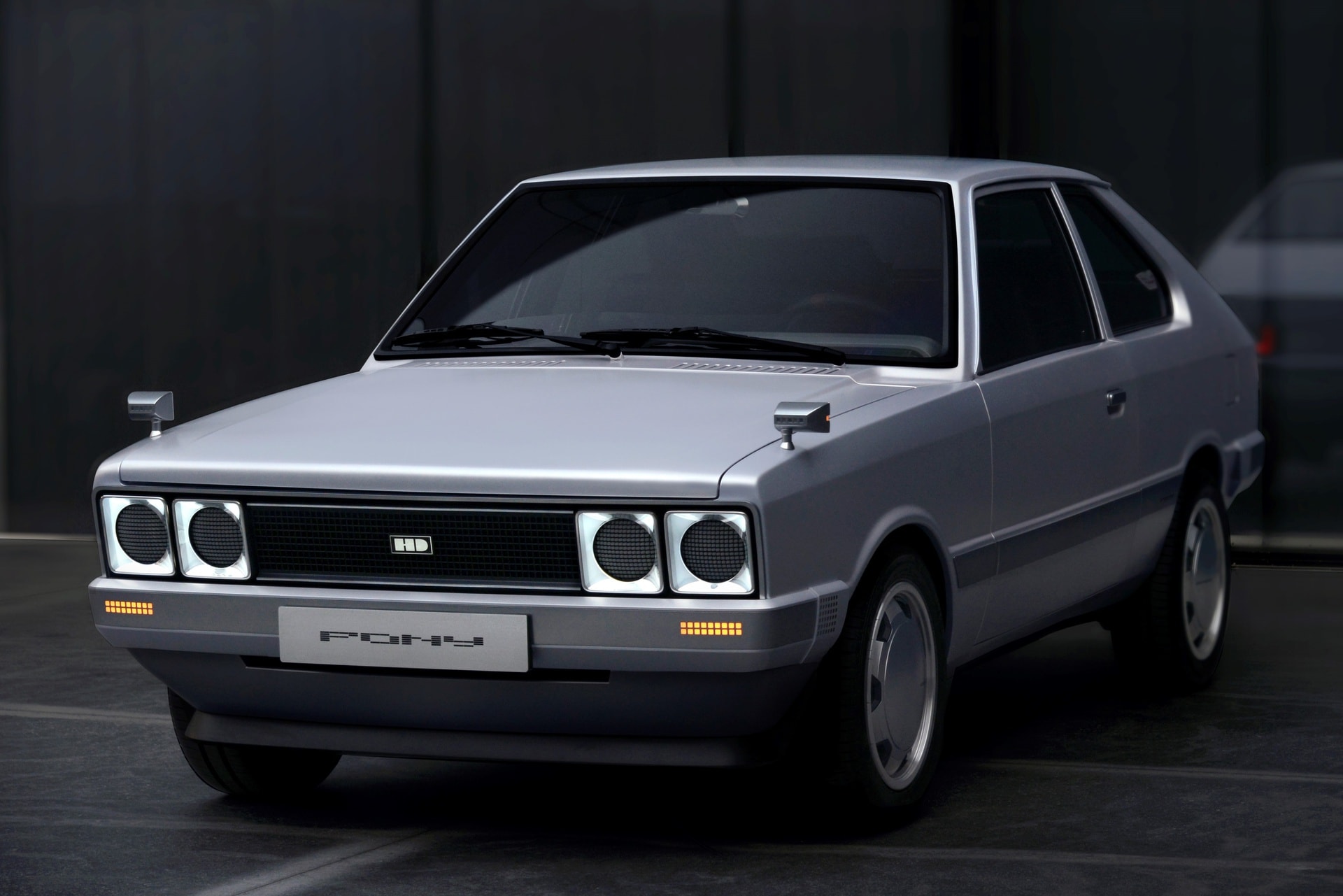 Xe điện Hyundai Pony. Ảnh: Hyundai