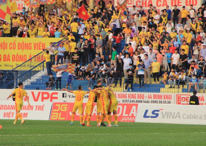Sân Thanh Hóa đã miễn phí vé vào sân cho khán giả từ đầu mùa giải 2021