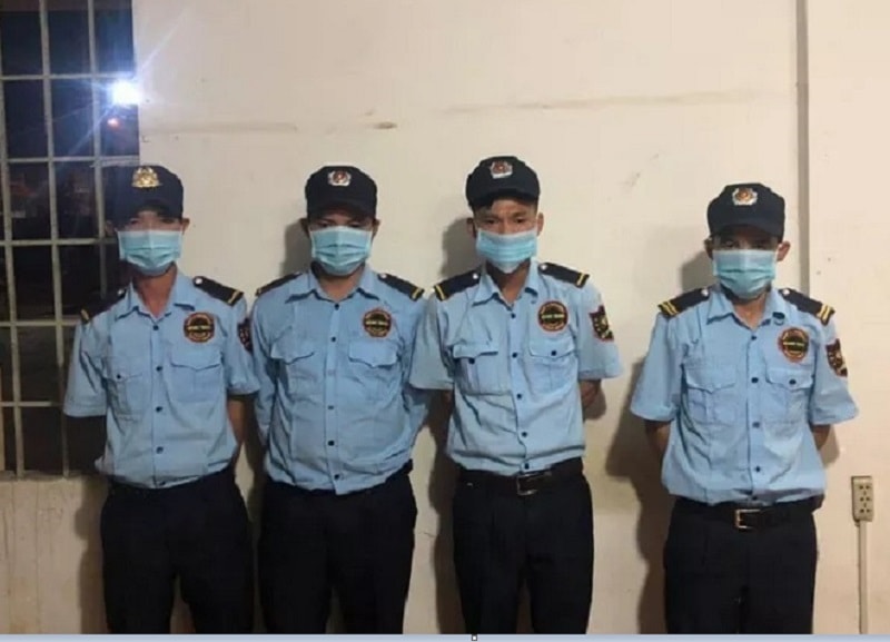 4 nhân viên bảo vệ công ty dương tính với ma túy. Ảnh: vietnamnet.vn