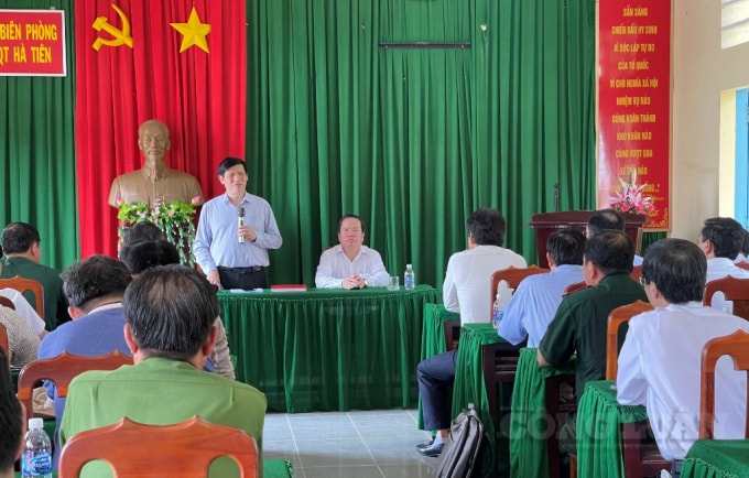 Bộ Y tế có buổi làm việc tại tỉnh Kiên Giang
