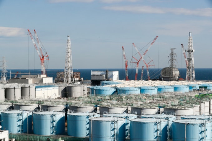 Nhà máy hạt nhân Fukushima. Ảnh: AJ