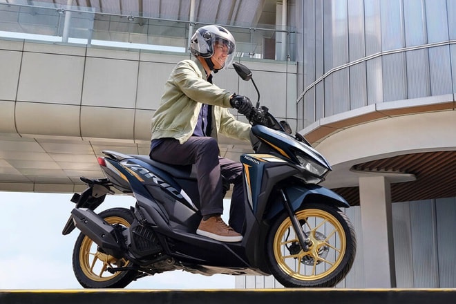 Honda Vario 125 2021 ra mắt tại Indonesia. Ảnh: AHM