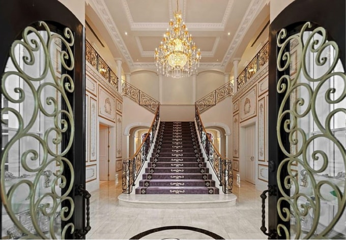 Căn villa gồm 10 phòng ngủ, một phòng ăn lớn, thư viện và phòng nghe nhạc. (Nguồn: Amir Prestigen Photo).