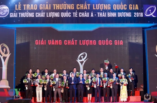 Lễ trao Giải thưởng Chất lượng Quốc gia 2018