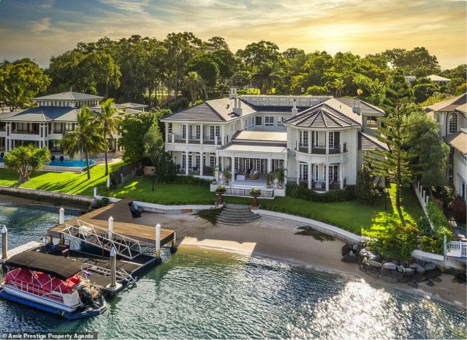 Alston là một trong những căn biệt thự lớn nhất ở Gold Coast, được rao bán với giá 25 triệu USD. (Nguồn: Amir Prestigen Photo).