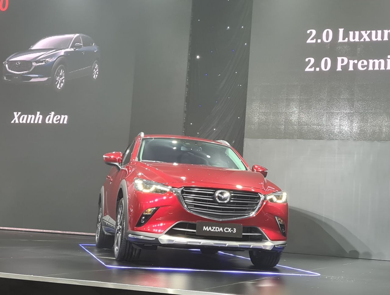 Mẫu xe Mazda CX-3 ra mắt tại thị trường Việt Nam. Ảnh: Huy Hoàng