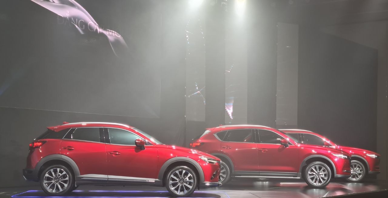 Mẫu xe Mazda CX-3 ra mắt tại thị trường Việt Nam.