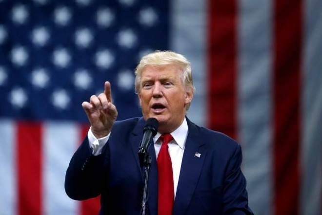 Ông Trump tuyên bố ý định nghiêm túc tái tranh cử Tổng thống Mỹ. Ảnh: TL