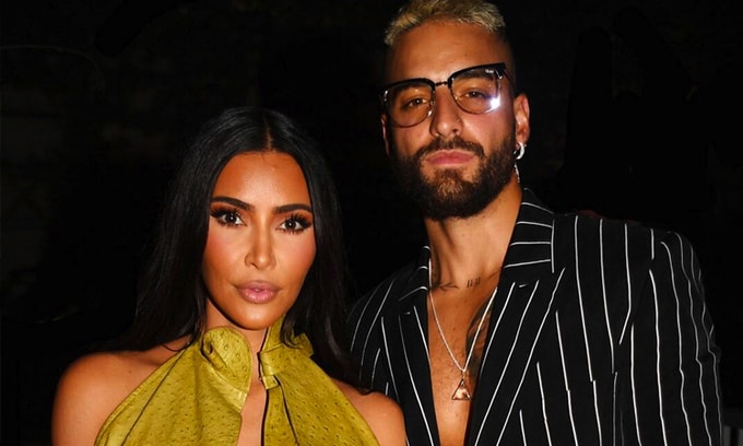 Kim và Maluma quen nhau trong một sự kiện năm 2019.