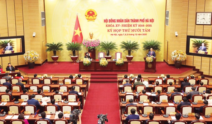 HĐND thành phố Hà Nội khóa tới sẽ bị giảm số đại biểu HĐND ở nhiệm kỳ tới.