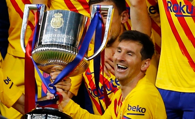Siêu sao Messi sắp gia hạn hợp đồng với CLB Barca. Ảnh: internet