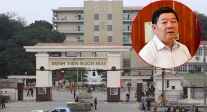 Bị can Nguyễn Quốc Anh, nguyên Giám đốc Bệnh viện Bạch Mai. (Ảnh TL)