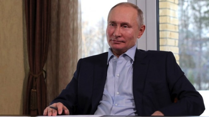 Tổng thống Nga Putin.