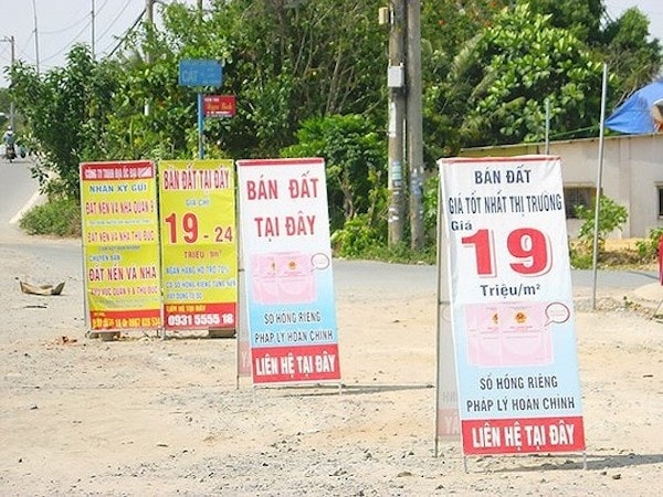 Theo HoREA, “sốt đất” gây nhiều hệ lụy. Ảnh minh họa