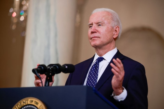 Tổng thống Mỹ Joe Biden.Ảnh: Reuters