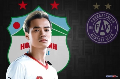 Tính đến thời điểm hiện tại, vẫn chưa có bất kỳ động thái nào từ đội bóng nước Áo trong thương vụ chuyển nhượng mua đứt tiền đạo Nguyễn Văn Toàn. Ảnh: internet