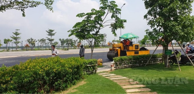 Dự án King Bay đã triển khai thi công cơ sở hạ tầng, đấu nối thiết kế kỹ thuật. Ảnh: Kỳ Hoa