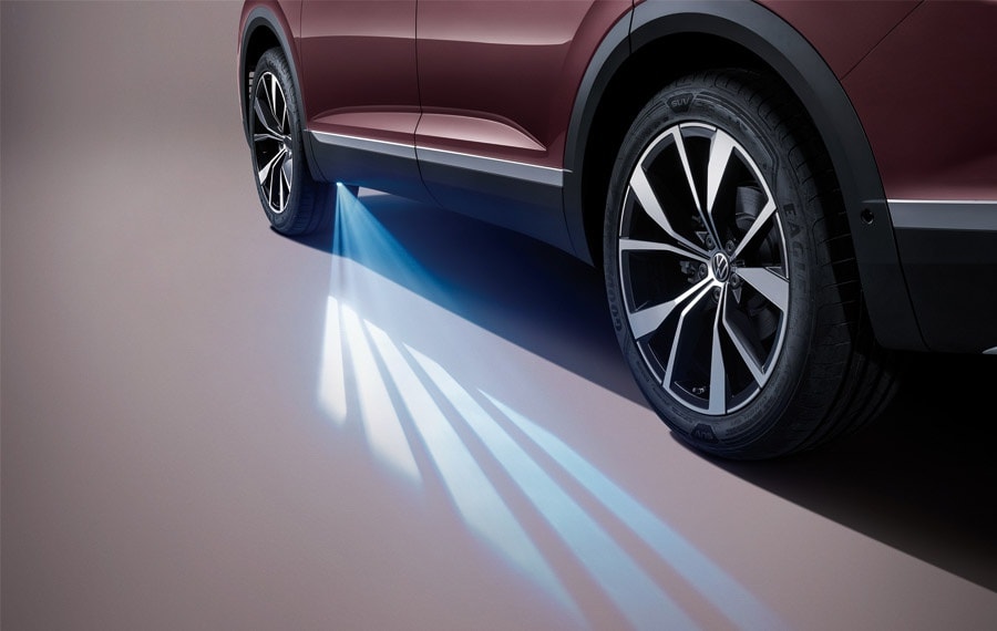 Volkswagen Talagon có gầm xe cao. Ảnh: VW
