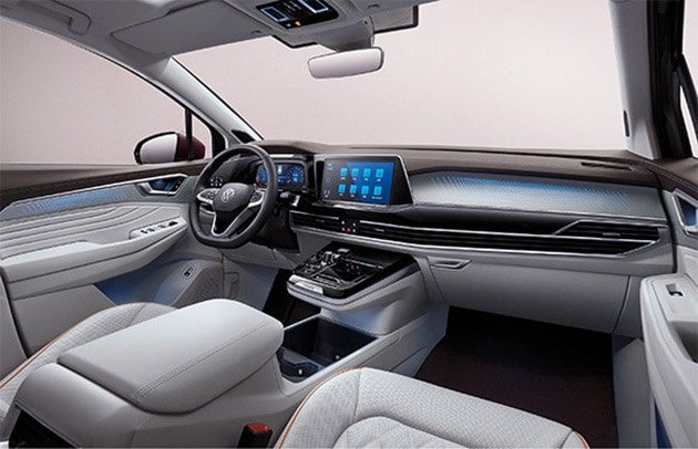 Khoang lái của Volkswagen Talagon. Ảnh: VW
