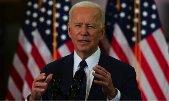 Tổng thống Mỹ Joe Biden được cho là sẽ công bố một kế hoạch tăng thuế kỷ lục vào tuần tới. Ảnh: Getty.