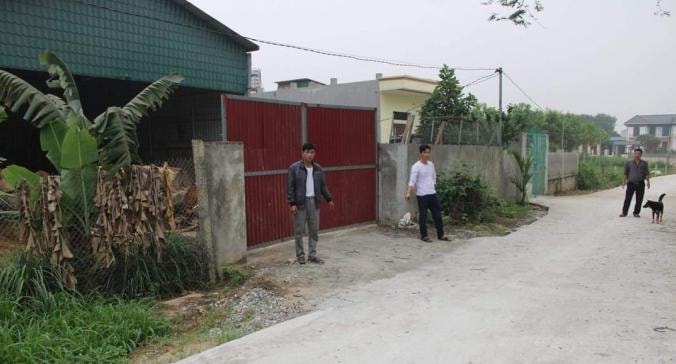 Các đối tượng trong quá trình xác minh lại nơi diễn ra vụ án.