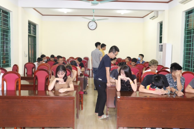 Các đối tượng tại cơ quan điều tra