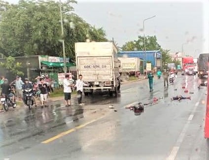 Hiện trường vụ tan nạn giao thông thương tâm khiến 3 người tử vong