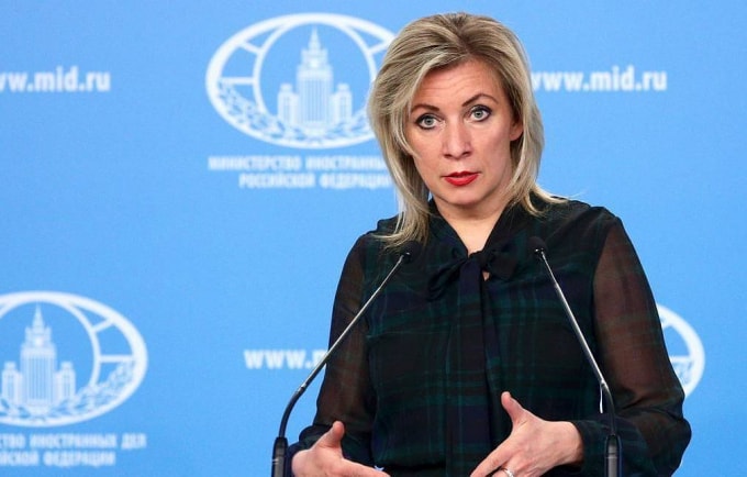 Người phát ngôn Bộ Ngoại giao Maria Zakharova - Ảnh: Tass