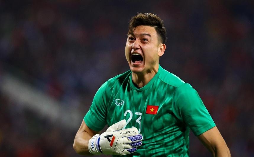 Thủ thành Đặng Văn Lâm đang hướng đến khoảnh khắc ra mắt Cerezo Osaka tại giải đấu cao nhất Nhật Bản. Ảnh: internet