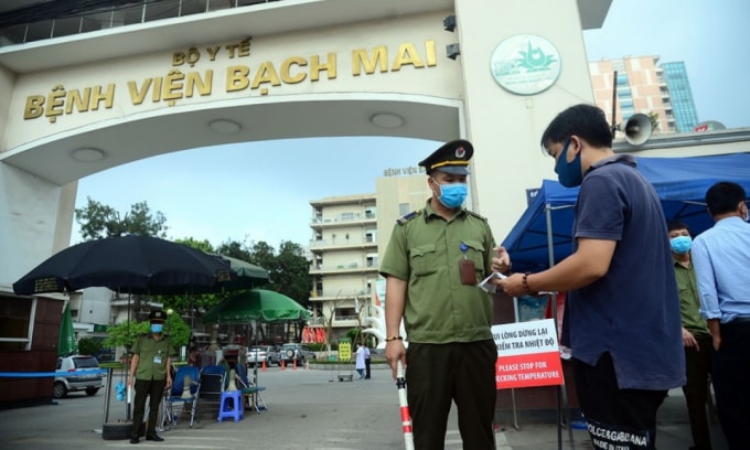 Bệnh viện Bạch Mai. Ảnh: TL
