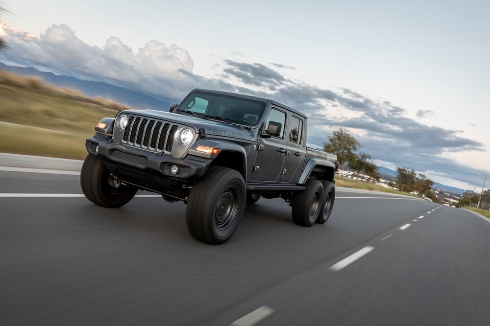 Mẫu bán tải Jeep Gladiator. Ảnh: Next Level